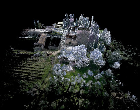 Rilievi Laser-Scanner eseguiti dallo Studio Tecnico del Geometra Paolo Parrini