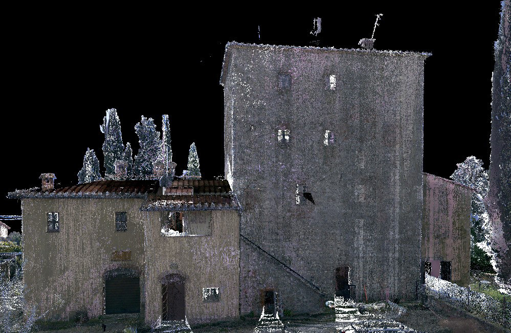 Rilievi Laser-Scanner eseguiti dallo Studio Tecnico del Geometra Paolo Parrini