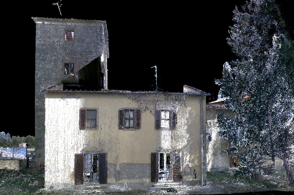 Rilievi Laser-Scanner eseguiti dallo Studio Tecnico del Geometra Paolo Parrini