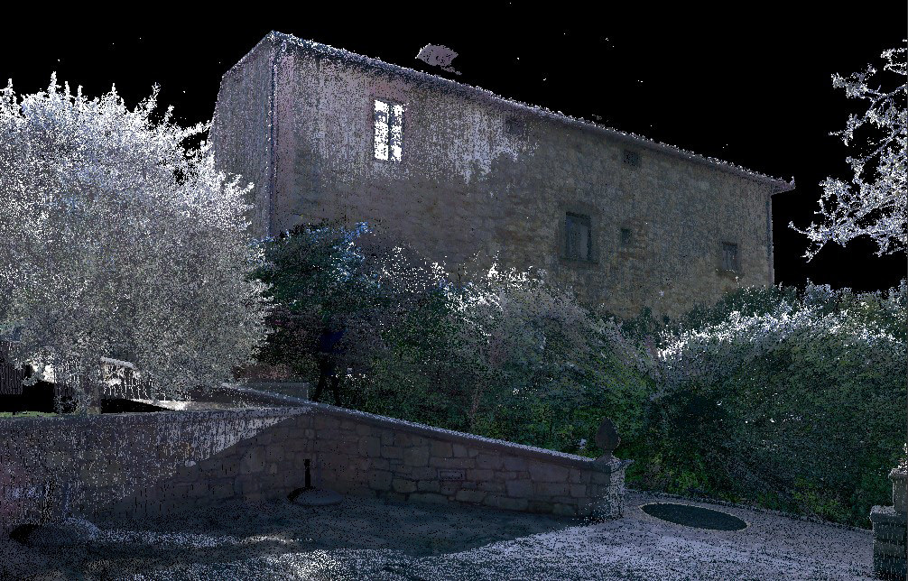 Rilievi Laser-Scanner eseguiti dallo Studio Tecnico del Geometra Paolo Parrini